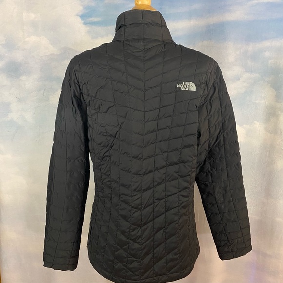 North Face Women’s Thermoball Eco Quilted Puffer Jacket Size Large - Picture 2 of 7